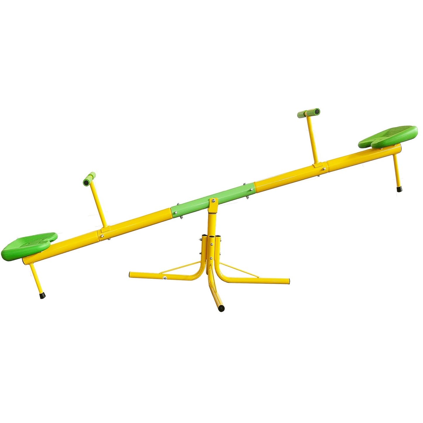 Spinning Teeter Totter for Kids Outdoor, SHINPT Playground Seesaw with 360 Degrees Rotating, Outdoor Kids Play Equipment for Ages 4-12, Toddler Seesaw for Backyard, Playground, 180 Lbs Capacity