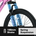 Youth/Adult Mountain Bike, 24 inch Womens Bicycles, Bicicletas Para Mujer for Teenagers Girls, Women MTB with Shimano 21 Speed Grip Shiter and Dual Hand Brakes, Pink