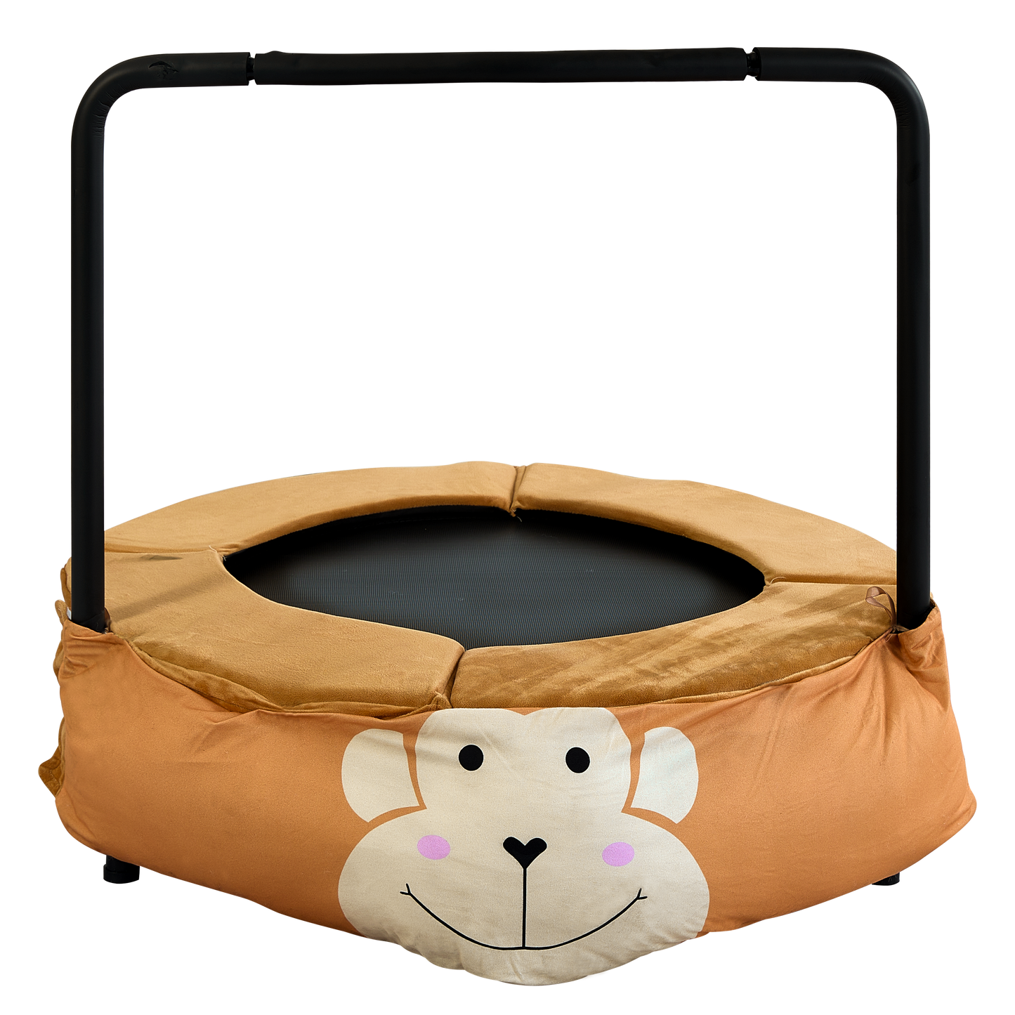 36" Mini Trampoline for Kids Ages 3-7, Toddler Trampoline with Foam Handle for Indoor & Outdoor, SHINPT Kids Trampoline for Boys&Girls, Ladybug Black and Red Foldable Iron Tube for Backyard, Patio