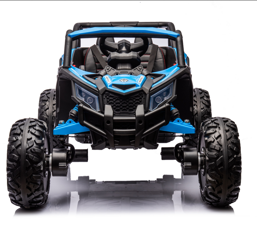 Shinpt 24V Ride on Toy for 3-6 Year Old, Powered Ride on Cars UTV with Remote Control Bluetooth, MP3 Player, Lights, 3-Speed, Electric Toy Car for Kids