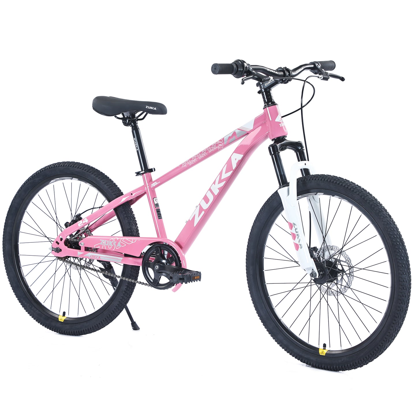 24in Mountain Bike for Kids 9-12, SHINPT Students Bicycle with Adjustable Saddle and Handlebar, 24" Balance Bike with Multiple Colors for Best Gift, Suspension Mountain Bike for All Terrain