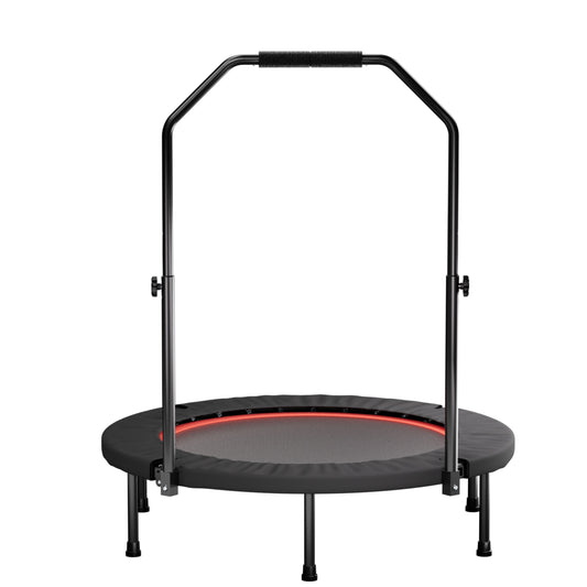 40in Rebounder Trampoline for Adults, SHINPT Fitness Trampoline with Handle, 40" Gym Equipment for Home, Exercise Trampoline for Adults Indoor, Outdoor Foldable Trampoline for Yard, Basement, Lawn