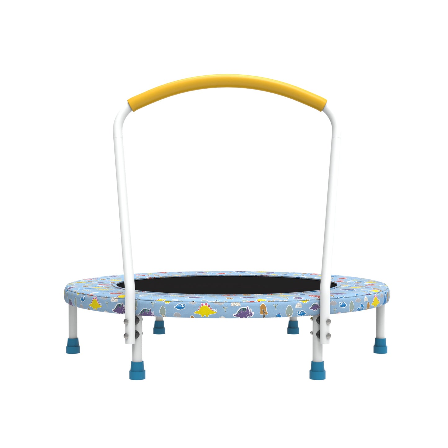 36" Mini Trampoline for Kids Ages 1-6, SHINPT Trampoline for Toddlers for Birthday Gift, 36in Toddler Trampoline Indoor/Outdoor with Handle, Small Trampoline for Yard, Lawn, Garden, Backyard