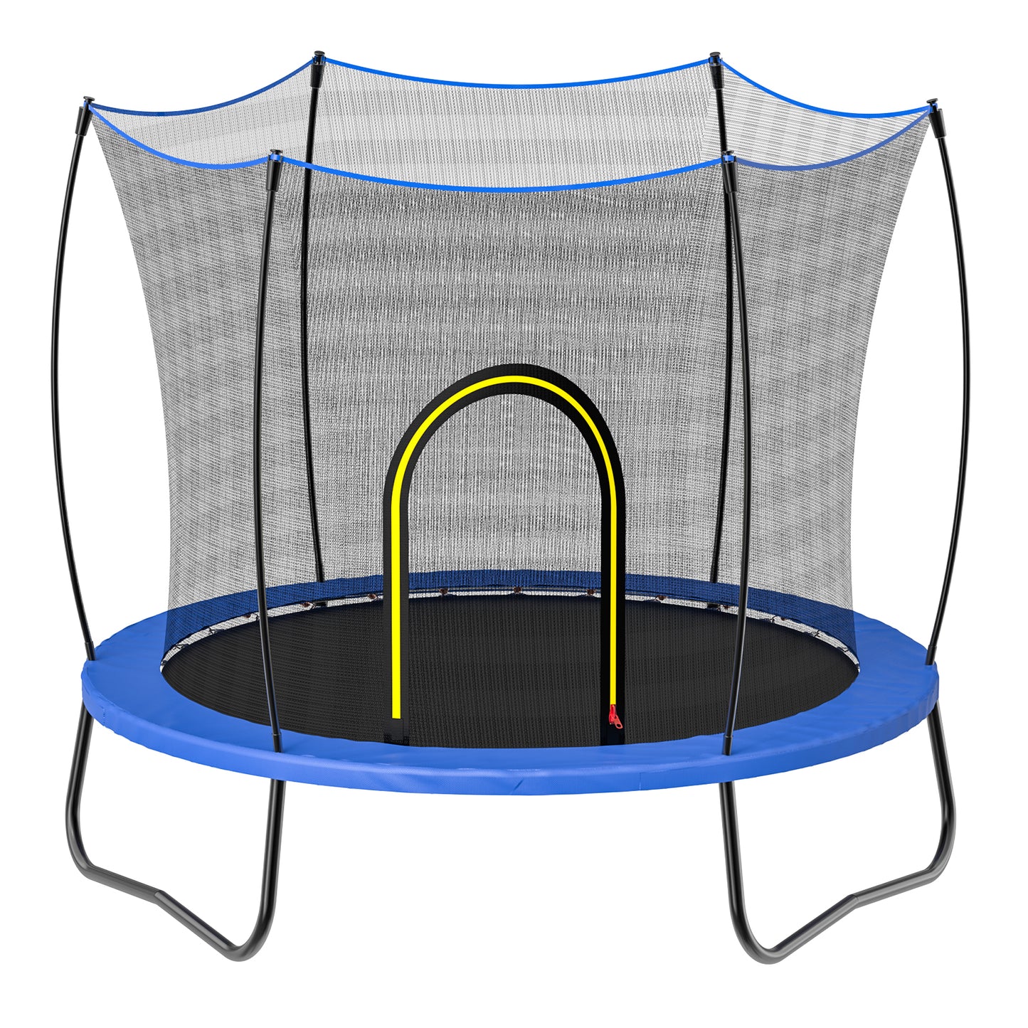 55" Toddler Trampoline for Kids, SHINPT Mini Trampoline for Toddlers 3-8, Outdoor Trampoline with Net for Indoor/Outdoor, Kids Trampoline with No Gap Design, Outdoor Trampoline for Backyard, Lawn