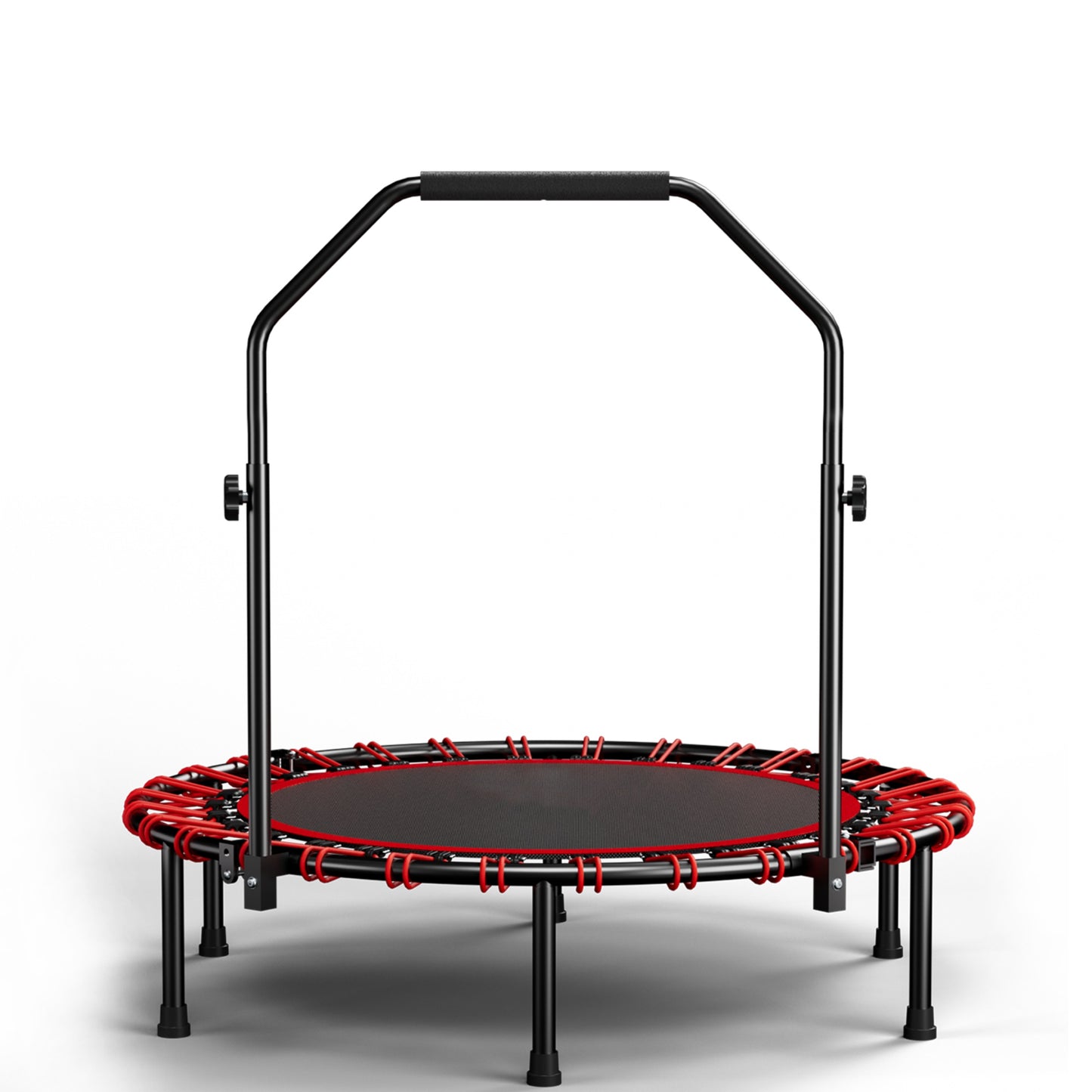 40in Rebounder Trampoline for Adults, SHINPT Fitness Trampoline with Handle, 40" Gym Equipment for Home, Exercise Trampoline for Adults Indoor, Outdoor Foldable Trampoline for Yard, Basement, Lawn