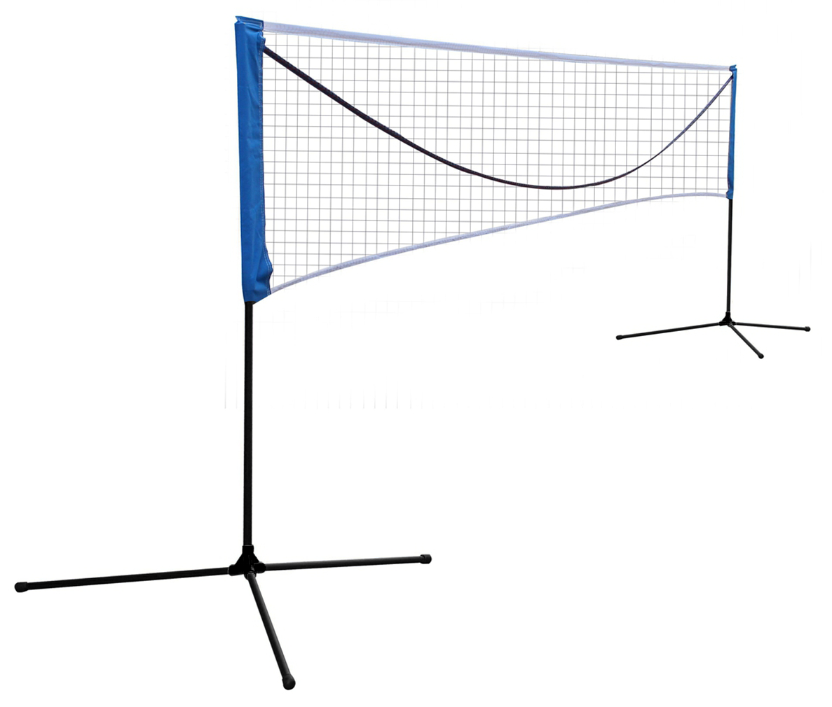 SHINPT Badminton Net, Height Adjustable Kids Volleyball Net, Foldable Nylon Net 10 ft/14 ft/20 ft Wide, Tennis Net, Small Pickleball Net for Backyard Game and Indoor Outdoor Use, Easy Setup