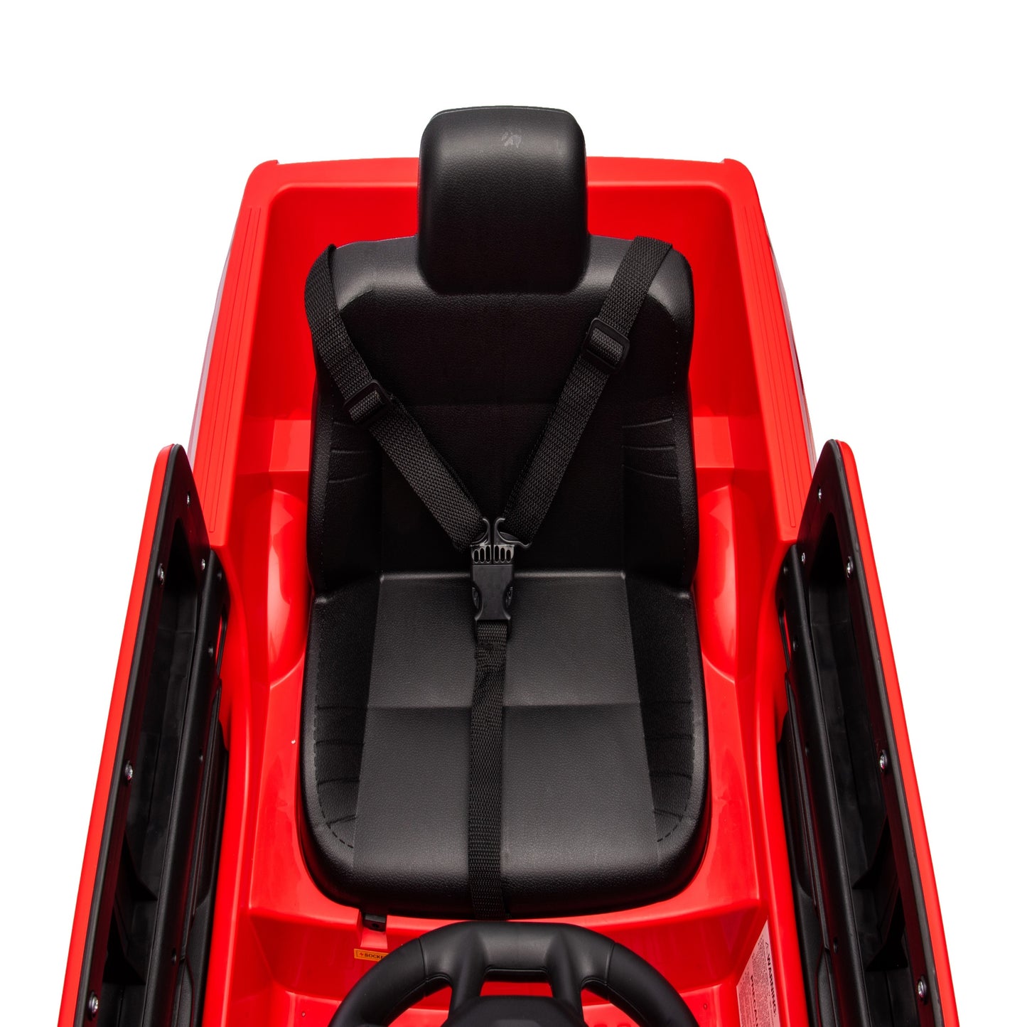 Ride on Fire Truck, SHINPT RAM1500 12V Electric Fire Truck with Parental Remote, Bluetooth & Siren Lights, 44.49”*26.77”*22.44”Red Kids Ride on Car for Boys Girls Ages 3-8, 36.16lbs