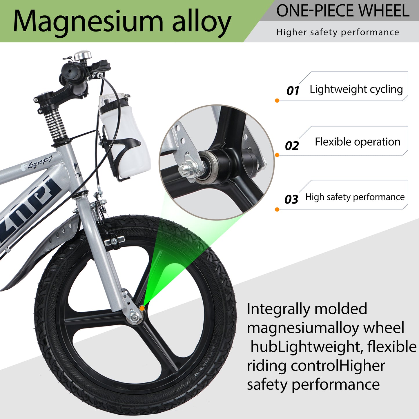 18 inch Toddler Bike for Boys and Girls, SHINPT Bicycle for Kids with Training Wheels,18" Kids Bike for Toddlers, Girls Bike 18 inch with Bottle, Kids Bike for Boys, Best Gift for Outdoor Sports
