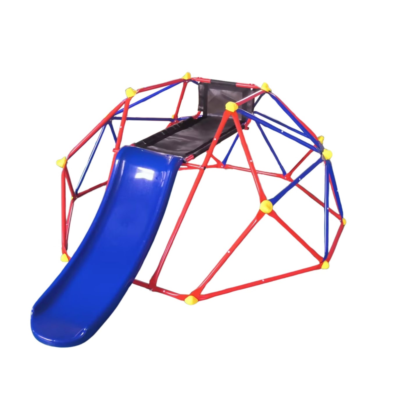 10 ft Climbing Dome for Kids Ages 3-8, Kids Outdoor Jungle Gym Geometric Dome Climber with Slide, Indoor Outdoor Play Equipment for Backyard, Playground, Supports 330LBS, Easy Assembly