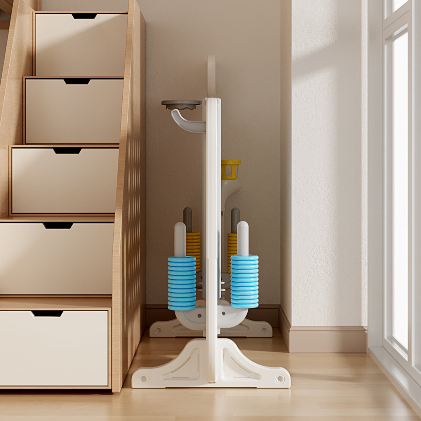 Connect 4 Jumbo Yard Game, SHINPT Giant Connect 4 Game, Outdoor Kids Game with Jumbo Connect 4, Basketball Hoop, Ring Toss, Golf Games, Outdoor Games for Kids and Adults with Height Adjustable