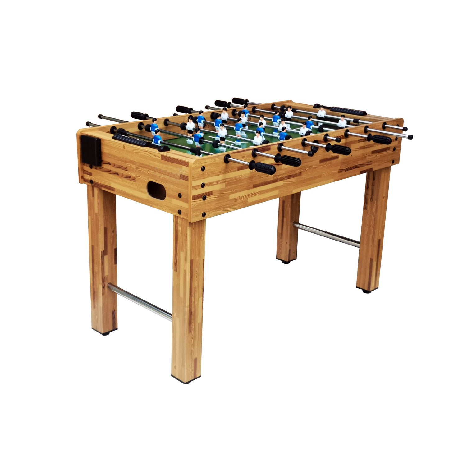 Portable Foosball Table, SHINPT 4ft Children's Game Table for Home, Arcade Game Room, for Indoor or Outdoor, Family Game Night, Perfect for Kids and Adults, Foosball Table Includes 2 Balls