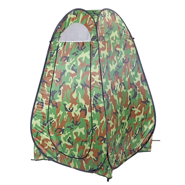 Portable Shower Tent, BTMWAY Shower Tents for Camping, Privacy Tent Pop Up Shower Tent for Outdoor, Indoor, Camping and Hiking, Bathroom Tent Toilet Tent with Carrying Bath Bag, Green Camouflage 02
