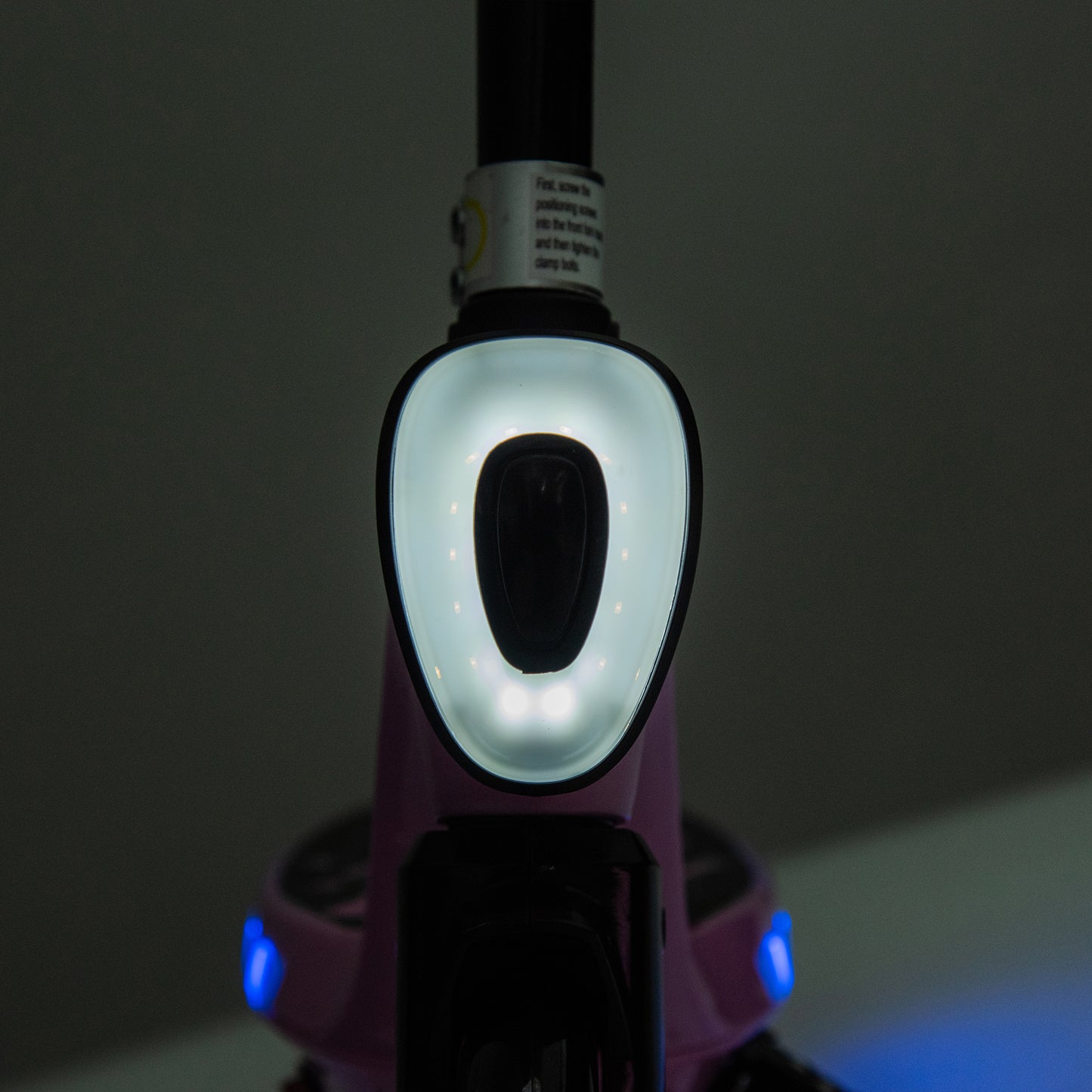 Electric Scooter for Kids 6+, SHINPT Kids Scooter Age 6+ with Rear Brake, Toddler Scooter with Kickstand, Scooter Bell, Non-Slip Handle, Colorful LED Lights, 6+ year old boy and girl birthday gift