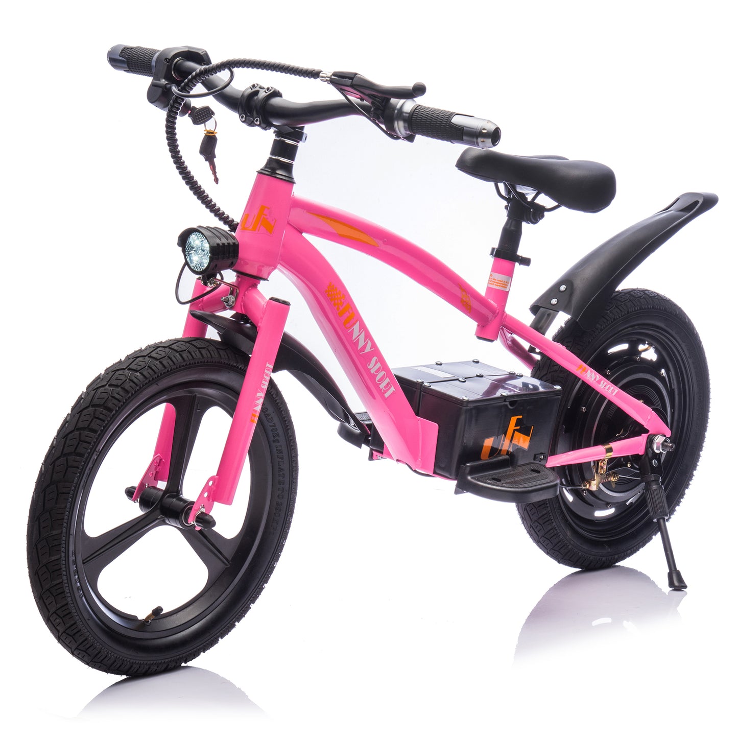 24V Electric Dirt Bike for Kids, SHINPT Ride On Toys for Kids 5-12, Toddler Motorcycle with 300W Super Power Motor, Kids Dirt Bike with Power Display, Adjustable Seat Height, Hand-Operated Brakes