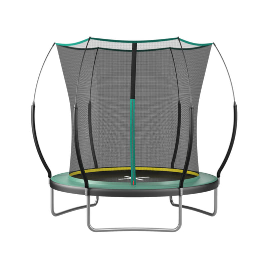 Springfree Toddler Trampoline, SHINPT Outdoor Trampolinewith No-gap Design, Trampoline for Kids with 6 W-shape Legs, Recreational Trampoline with Net, Kids Indoor Bounce House for Best Gift