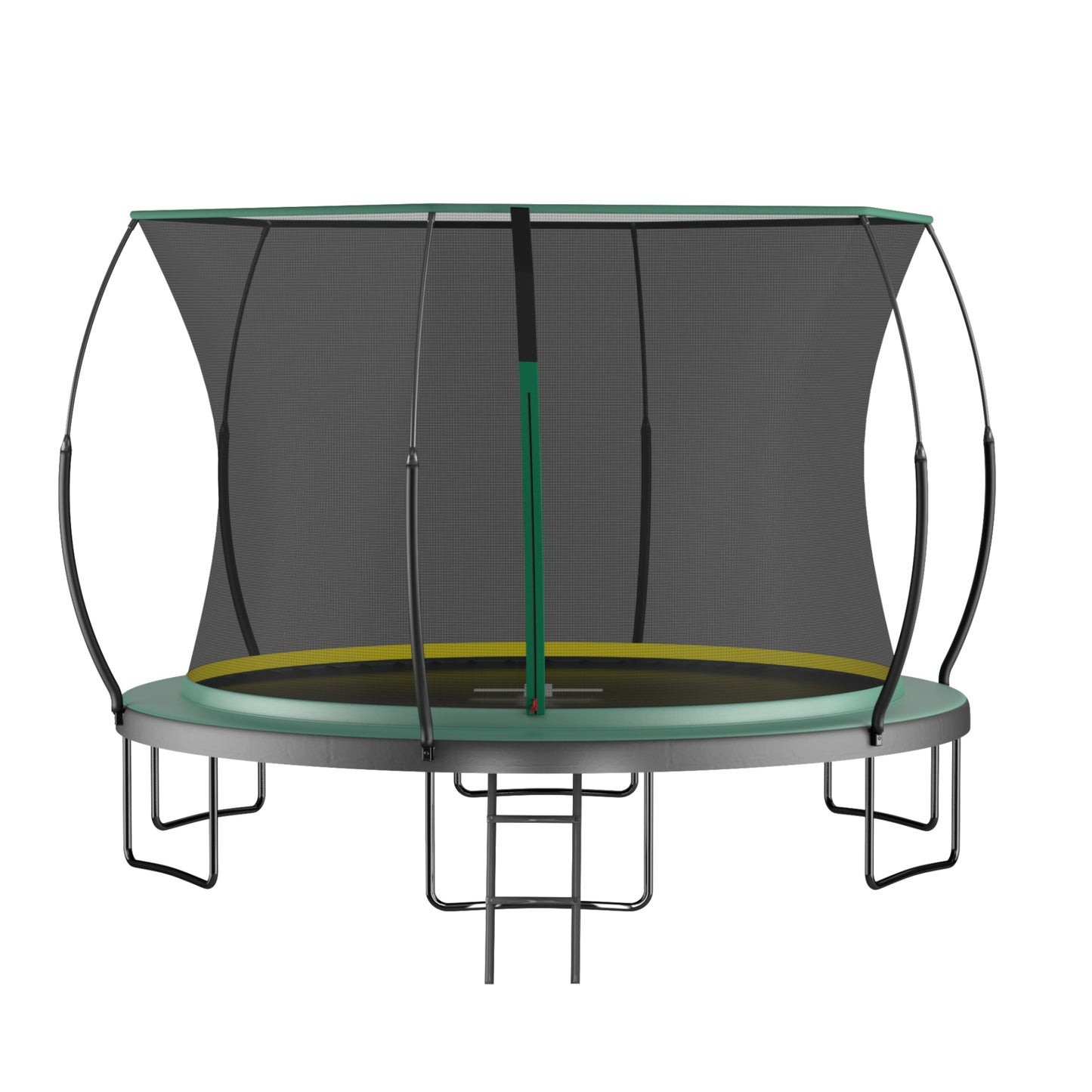 Springfree Toddler Trampoline, SHINPT Outdoor Trampolinewith No-gap Design, Trampoline for Kids with 6 W-shape Legs, Recreational Trampoline with Net, Kids Indoor Bounce House for Best Gift