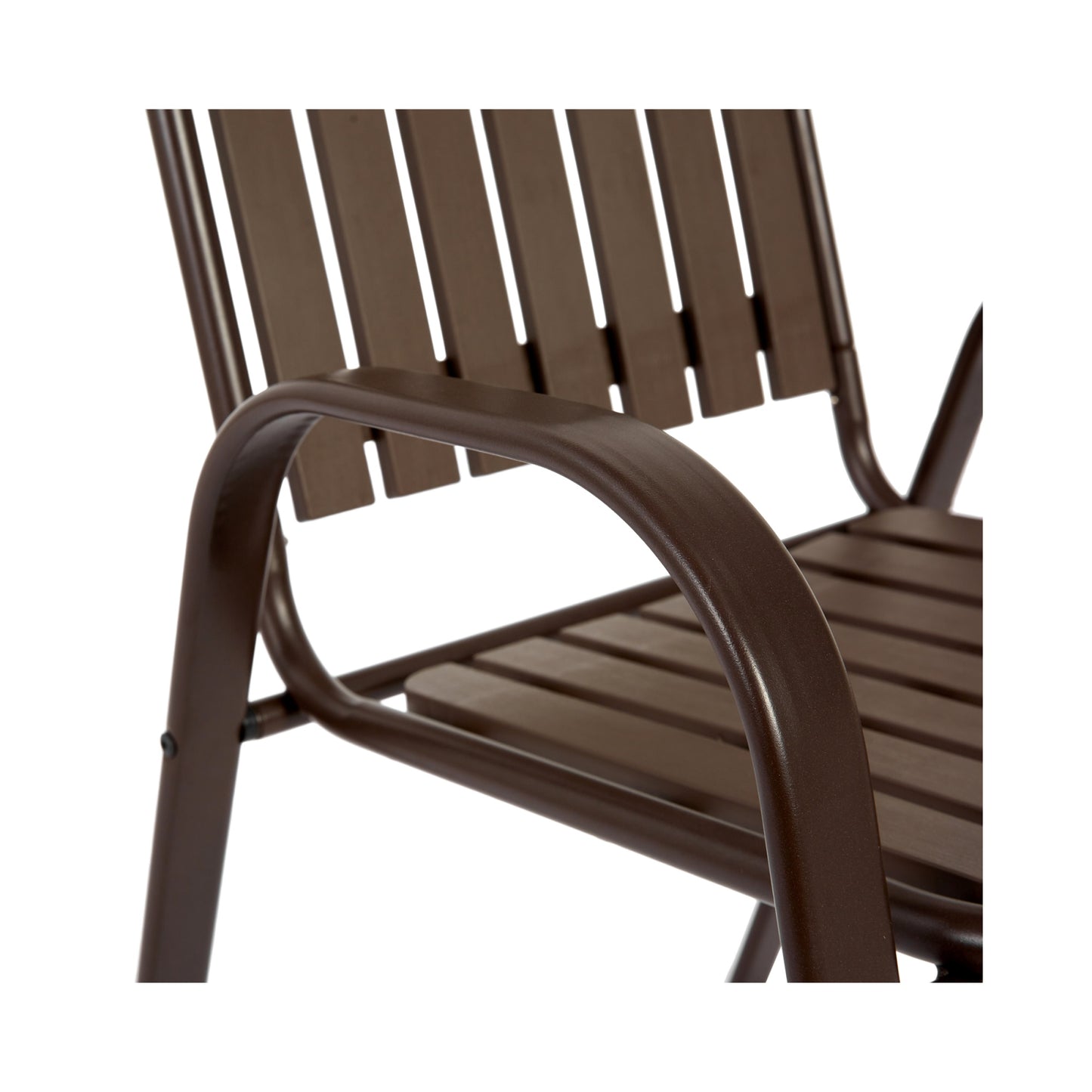 Patio Table and Chairs Set, SHINPT Outdoor Dining Table and Chairs, Patio Furniture Set for 4, 5 Piece Plastic Chair and Steel Table Furniture Set, Outdoor Dining Set for Backyard, Garden, Lawn