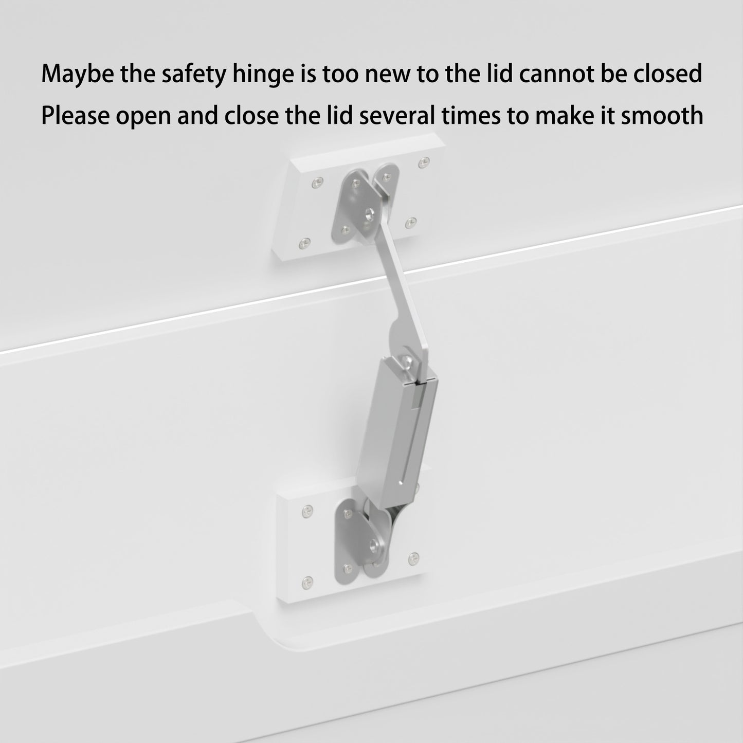 Wooden Toy Box Storage with Safety Hinges, SHINPT White Toy Box with Lid, Kids Toy Chest for bedroom, kids room, livingroom, Stylish Storage Organizer for boys and girls, Kids Toy Storage