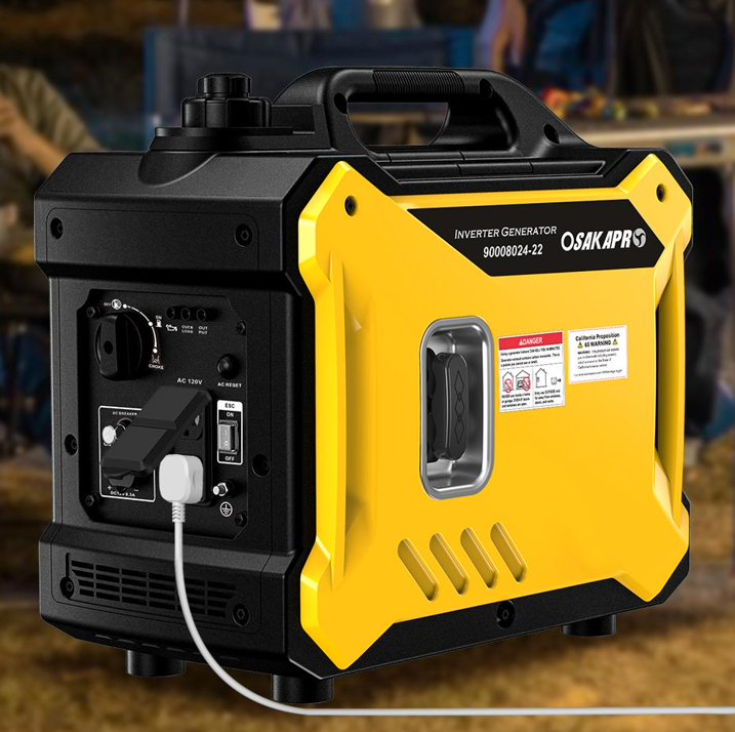 2000-Watt Portable Generator for Home Use, SHINPT Power Stations, Super Quiet Inverter Generator