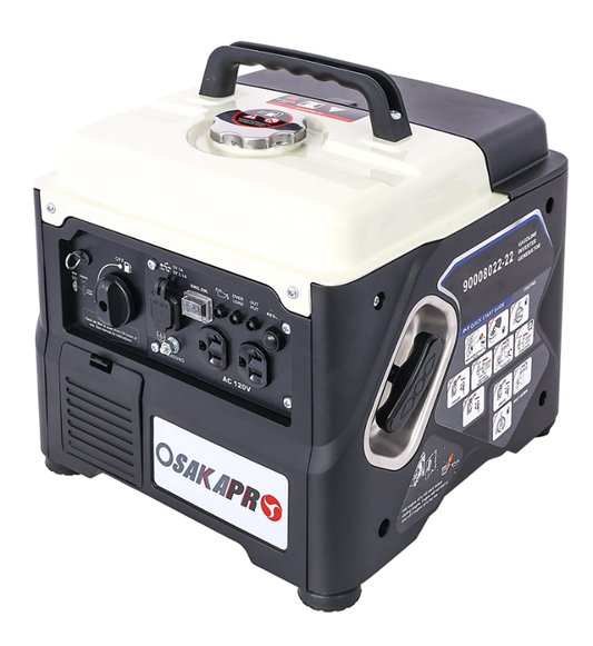 1200-Watt Portable Generator, Generator for Home Use, Power Stations with Run Time of 6.5 Hours