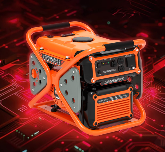 SHINPT Ultra-Quiet 3500W Portable Inverter Generator for Home, Camping, Emergencies, 5H Runtime at Full Load, Compact & Lightweight Design